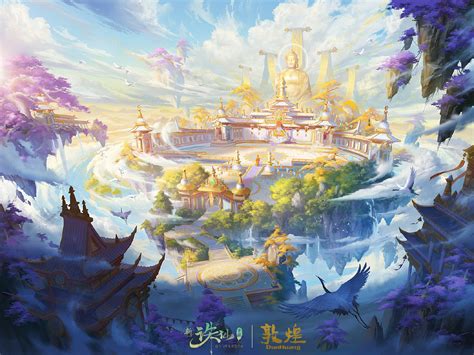 诛仙手游——天华 插画 游戏原画 风格君 原创作品 站酷zcool