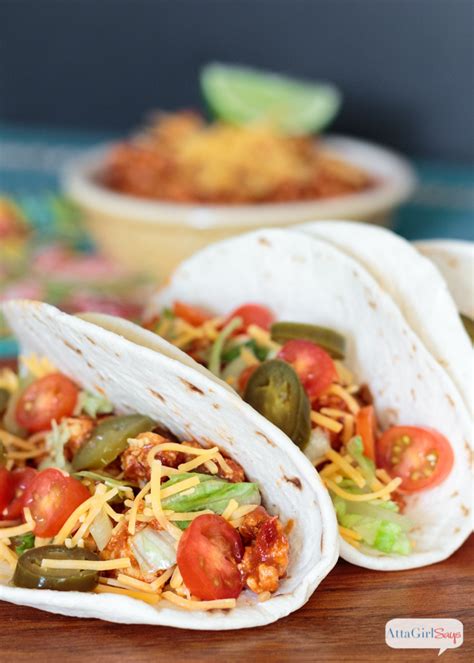 Quick And Easy Chicken Taco Recipe Atta Girl Says