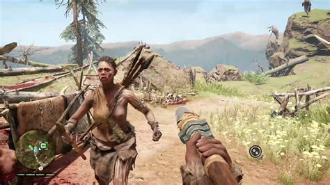 Far Cry Primal Wenja Celebrate After Victory Youtube