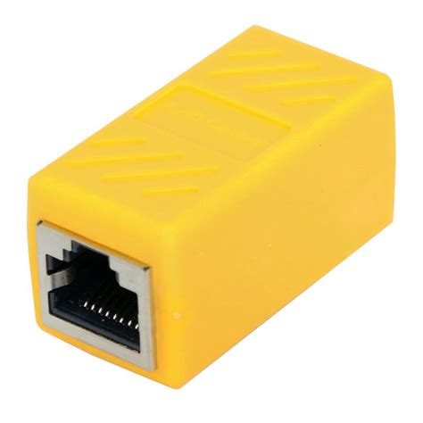 RJ45 Hembra A Hembra CAT6 Red Ethernet Adaptador Adaptador De Cable