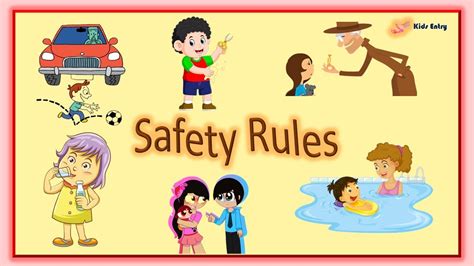 23 Safety Rules For Kids Safety Rules Safety Rules Kids Dos And Don