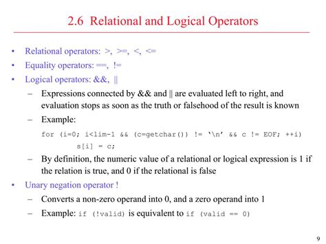 Ppt Chap Types Operators And Expressions Powerpoint Presentation