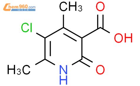309275 47 6 5 氯 4 6 二甲基 2 氧代 1 2 二氢 吡啶 3 羧酸CAS号 309275 47 6 5 氯 4 6 二甲基