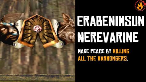 Erabenimsun Nerevarine Main Quest Walkthrough Tes Iii Morrowind