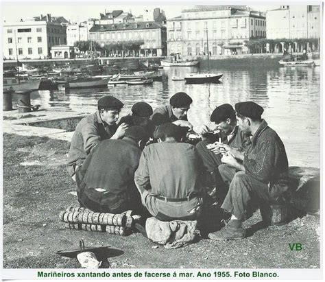 Marineros en La Dársena Fotografía antigua Fotos antiguas Torre de