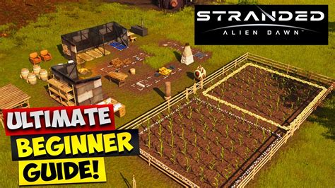 Stranded Alien Dawn ULTIMATE BEGINNER GUIDE YouTube