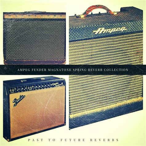 Ampeg Fender Magnatone Tube Amp Spring Reverb Collection