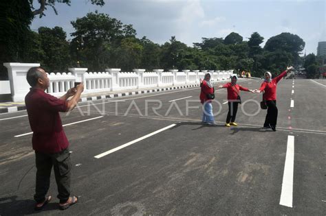 Jembatan Otista Kota Bogor Selesai Direvitalisasi Antara Foto