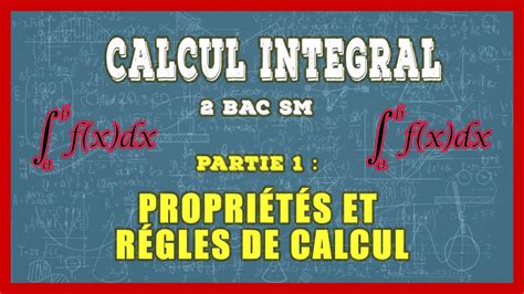 Calcul Des Int Grales Bac Sm Cours Et Exercices Corrig S Partie