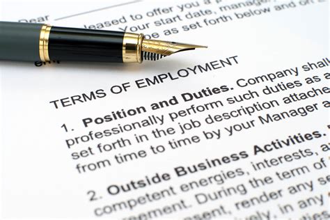 What Every Employment Contract Should Include Haughn And Associates