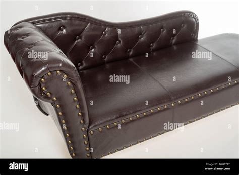 Divan Couch Shot In Studio Stock Photo Alamy
