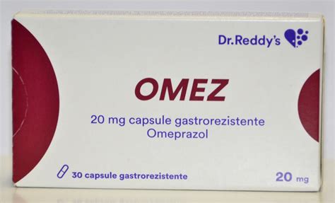 OMEZ 20mg Gastro Resistant Capsules DR REDDY S 28 32 RON Leaflet F