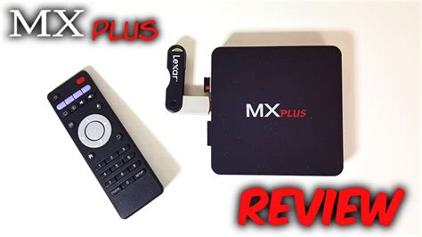 Mx Plus Tv Box Review Amlogic S Android Youtube