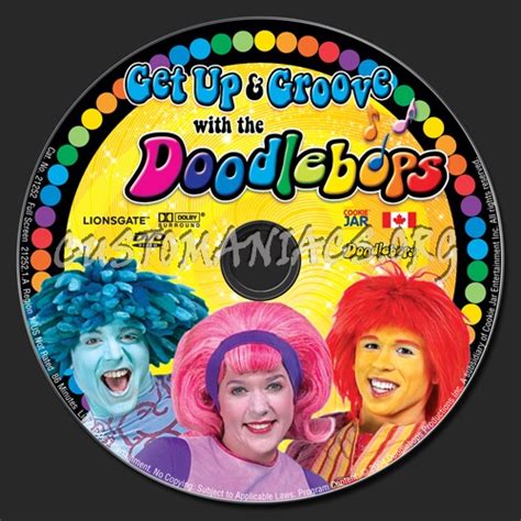 Get Up & Groove with the Doodlebops dvd label - DVD Covers & Labels by ...