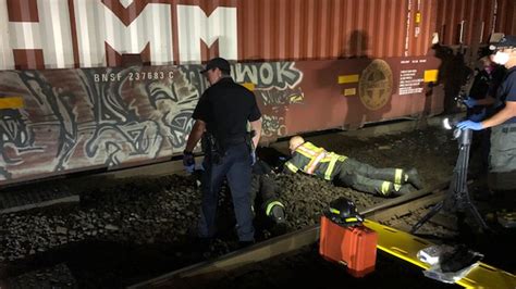 Bicyclist Struck By Train In Kelso Survives With Critical Injuries Katu