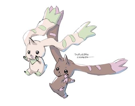 Origentv On Twitter Rt Suburbanchimera Terriermon Lopmon Doodle