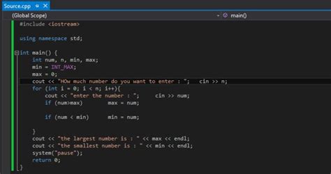 C Program To Find Largest And Smallest Of N Numbers Selena Has Avila