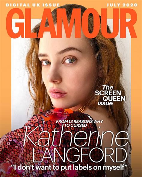 Katherine Langford Glamour Uk 2020 Photos And Cover • Celebmafia