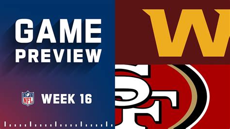 Washington Commanders vs. San Francisco 49ers | 2022 Week 16 Game ...