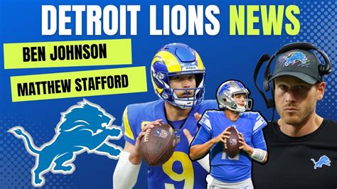 Detroit Lions News Ben Johnson Wants 15 Million A Year Penei Sewell