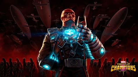 Red Skull Contest Of Champions 4k Wallpaper HD Games Wallpapers 4k