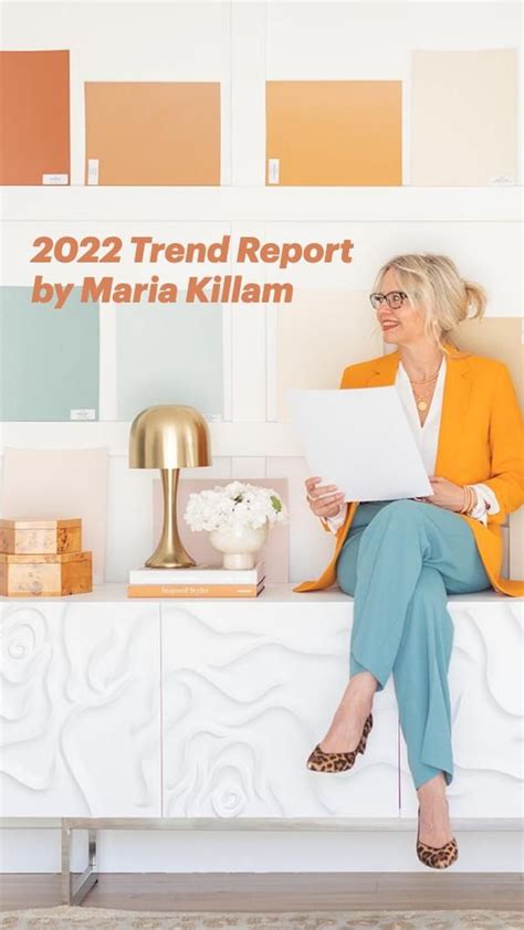 Maria Killam S Colour Trend Forecast For 2022 Colour Trends Color