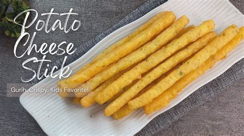 Kentang Dan Keju Dibikin Ini Aja Potato Cheese Stick Resep Stik