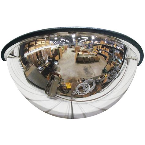 S Safe Full Dome Convex Mirror Abs Body Size Inches