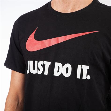 Nike Just Do It Swoosh T Shirt Schwarz 707360 010 Allike Store