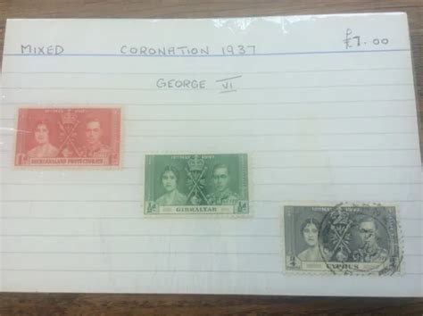 Unbenutzte Briefmarken Kr Nung K Nig Georg Vl Bechuanaland