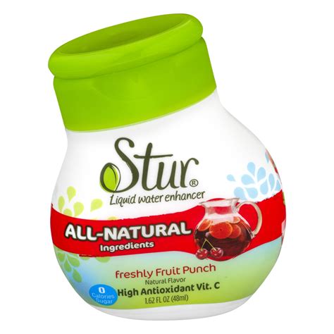 Stur Liquid Water Enhancer Freshly Fruit Punch 162 Fl Oz Walmart