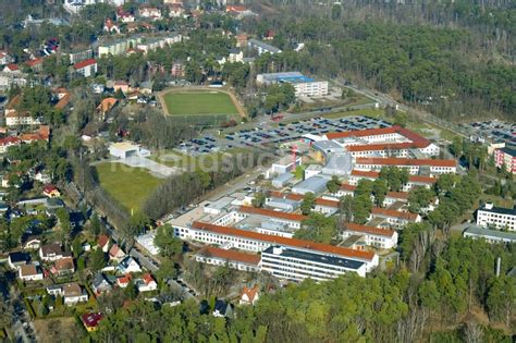 Bad Saarow Aus Der Vogelperspektive Klinikgel Nde Des Krankenhauses