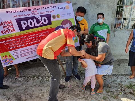 Sabayang Patak Kontra Polio August 14 2020 Official Website Of Municipality Of Bacolor