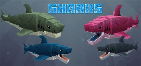 Megadolv Sharks Minecraft Addon