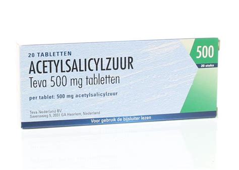 Acetylsalicylsäure 500 mg UAD 20 Tabletten Teva Bik Bik Online Apotheke