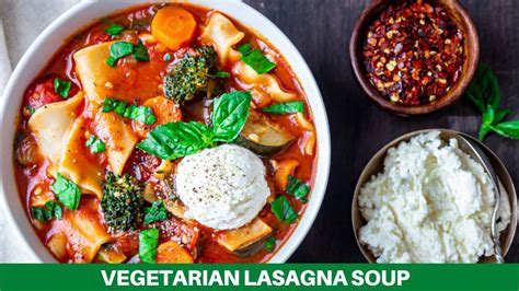 Vegetarian Lasagna Soup Instant Pot Lasagna Soup How To Make Vegetable Lasagna Soup