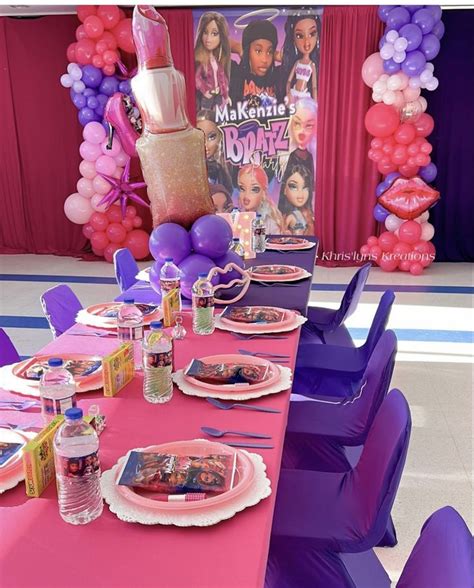 Pin By Van Hoang On Bratz Party Bday Party Theme Birthday Party