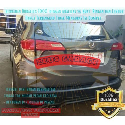 Jual High Quality Sparepart Mobil Aksesoris Mobil Bodykit Belakang Hrv