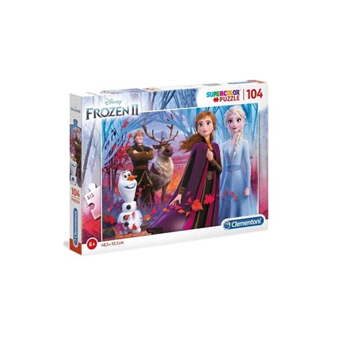 Clementoni Super Color Frozen Puzzleland