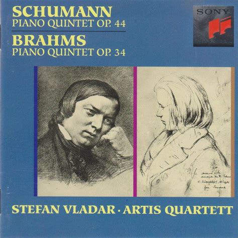 Schumann Piano Quintet In E Flat Op 44 Brahms Piano Quintet In F