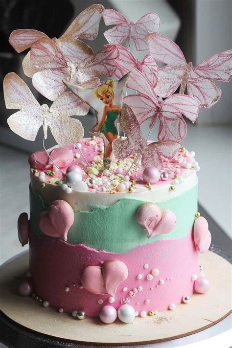 49 Cute Cake Ideas For Your Next Celebration Tinkerbell Cake