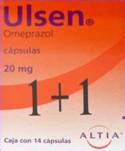 ULSEN 14 CAPSULAS 20MG FARMACIA RIVAS DEL CENTRO