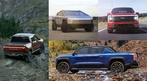 Specs And Pricing Comparison Silverado Ev Vs Hummer Vs Lightning Vs Cybertruck Vs Rivian