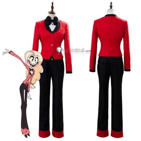 Hazbin Hotel Charlie Lucifer Alastor Baxter Cosplay Costumes