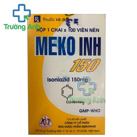 Meko Inh 150mg Thuốc điều Trị Bệnh Lao Hiệu Quả