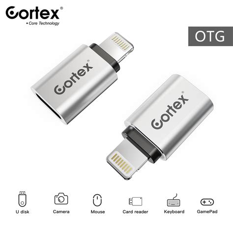 Jual Cortex Mh Otg Converter Lightning To Type C Usb C Otg With No