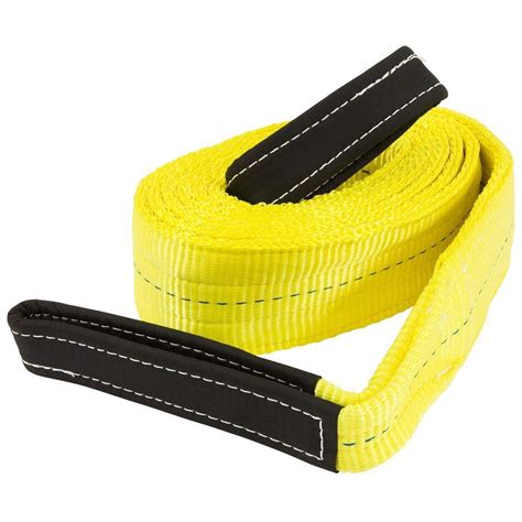 Keeper 4 In X 16 Ft 2 Ply Flat Loop Polyester Lift Sling 02646 The