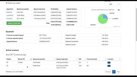 Zcash Mining At Pump On Nicehash With AMD GPU YouTube