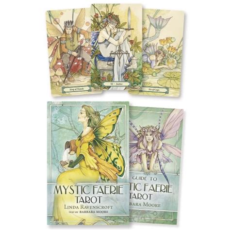 Mystic Faerie Tarot Kit Linda Ravenscroft Fairy Art Tarot Cards And