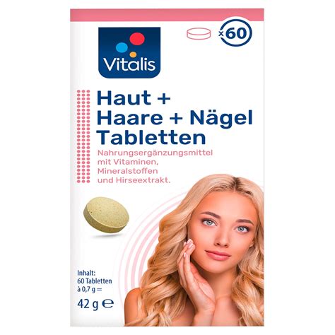 Vitalis Haut Haare N Gel Tabletten G Aldi S D